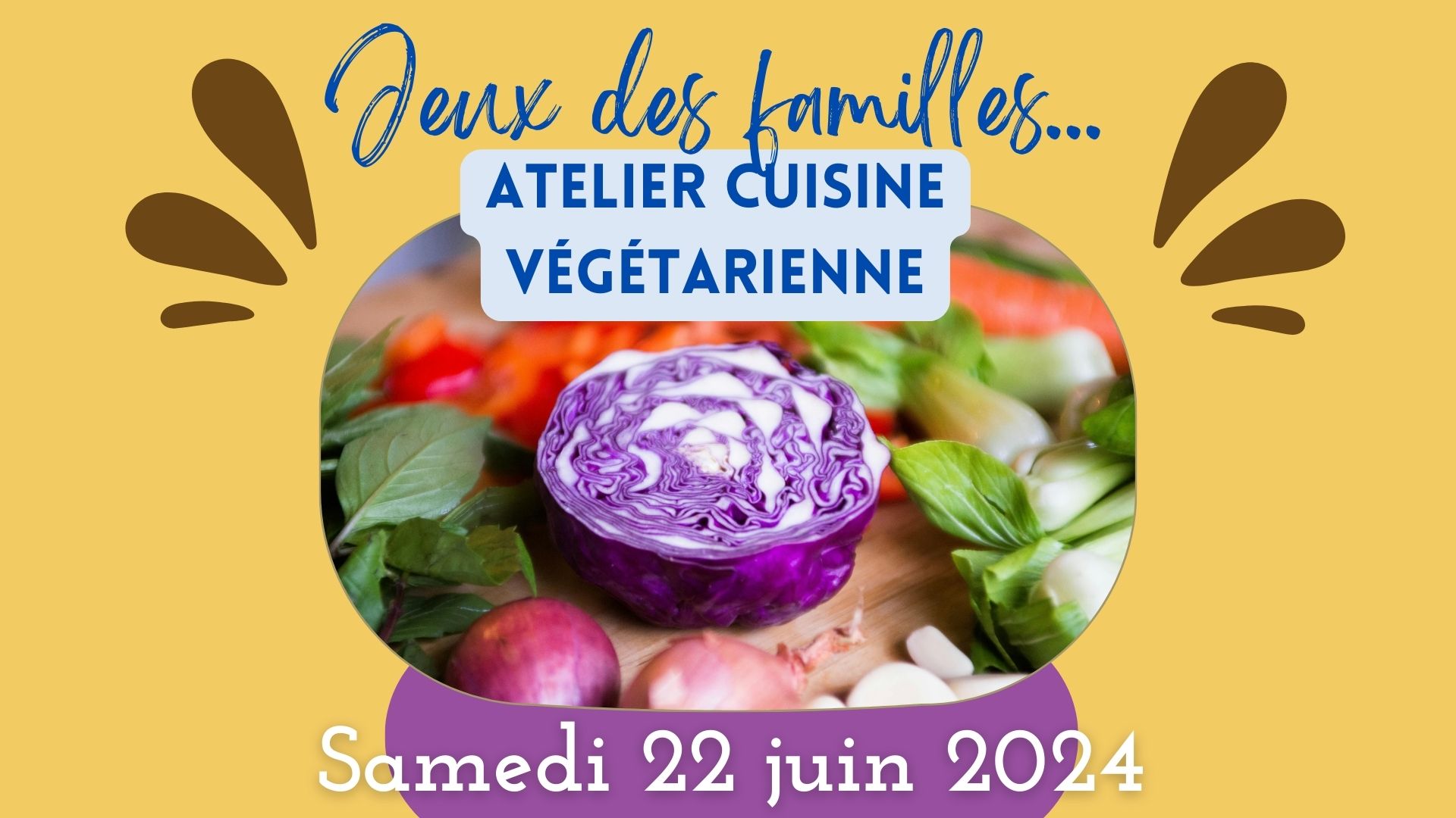 Atelier cuisine végétarienne 22-06-24